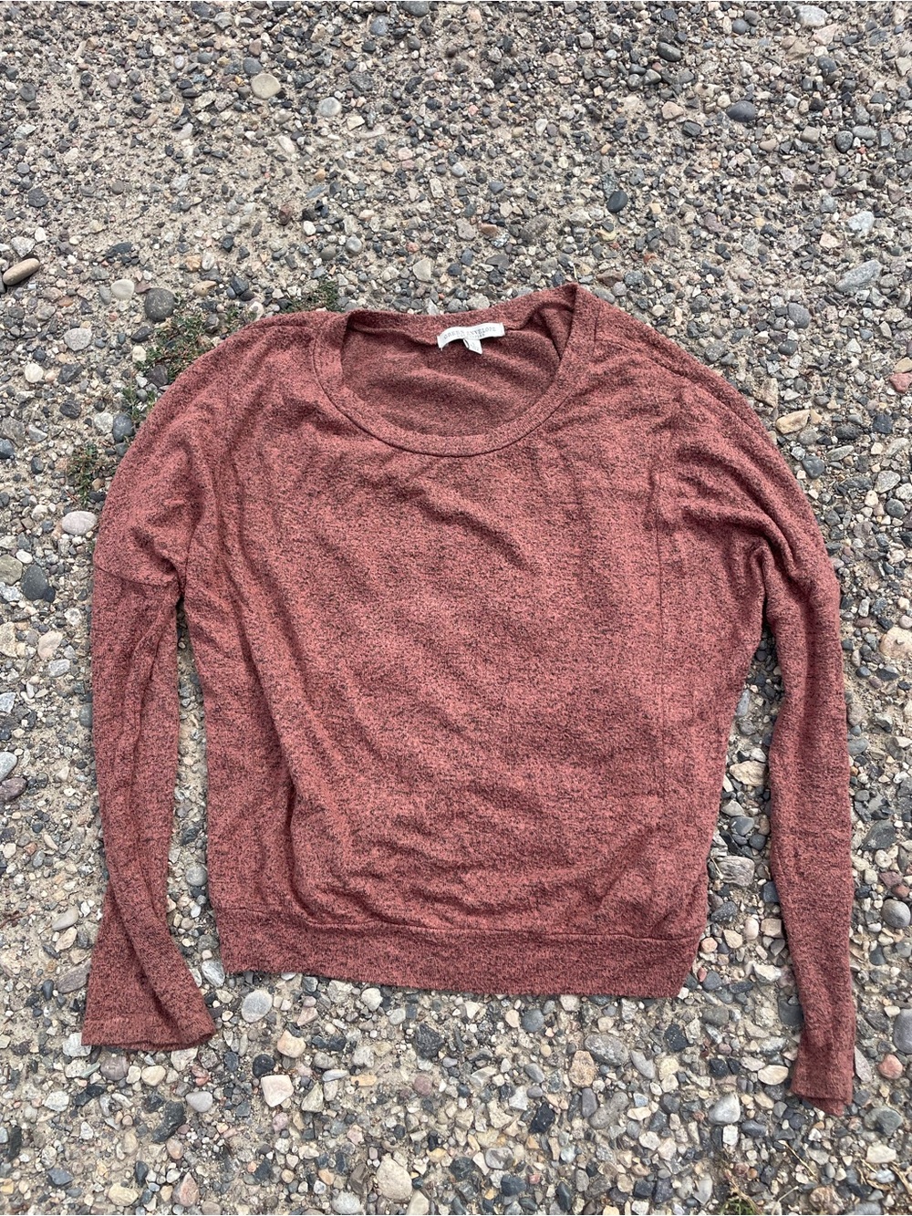Green Envelope Sweater Thin Orange Women’s Small